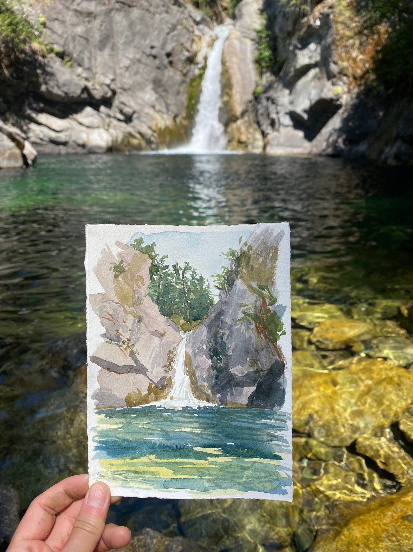 China Creek Falls